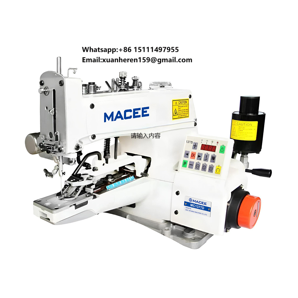 Sewing Industry - จักรเย็บกระดุมอุตสาหกรรม MC 1377D แบบเย็บโซ่เดี่ยว ขับเคลื่อนโดยตรง