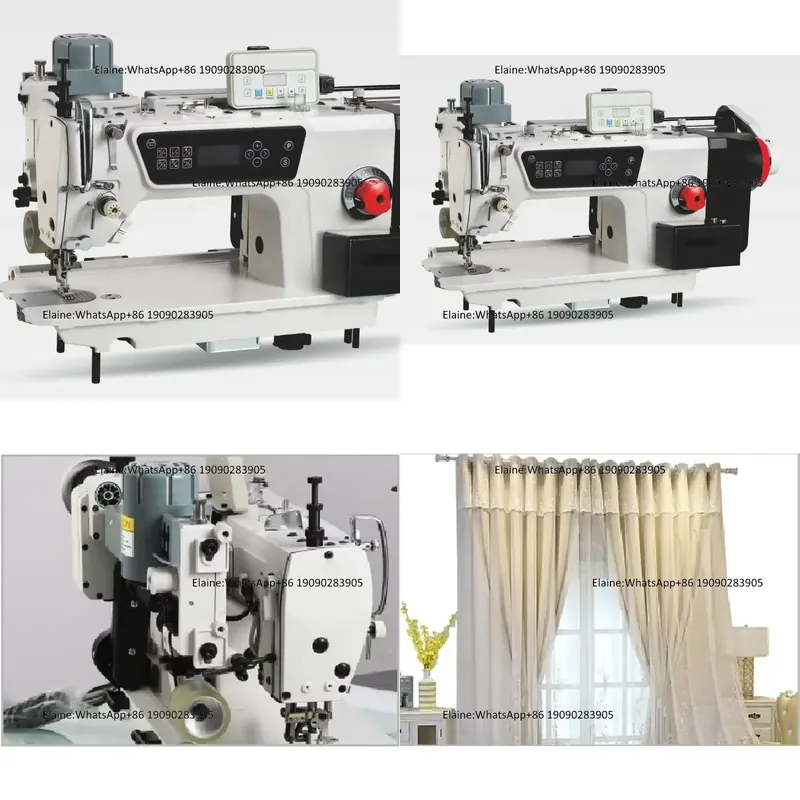 Sewing In Textile Industry - จักรเย็บผ้าอุตสาหกรรมรุ่น QK-GS996-PDL สำหรับเย็บผ้าม่านแบบโซ่ดึงต่างระดับ สำหรับงานสิ่งทอภายในบ้าน