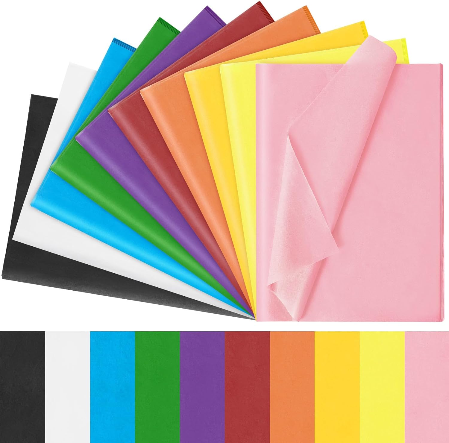 Pattern Tissue Paper - 10 ชิ้น 50*66 เซนติเมตรสีกระดาษทิชชูดอกไม้ช่อดอกไม้ห่อแผ่นสําหรับ Florist งานแต่งงานวันเกิดของขวัญบรรจุตกแต่งงานฝีมือ