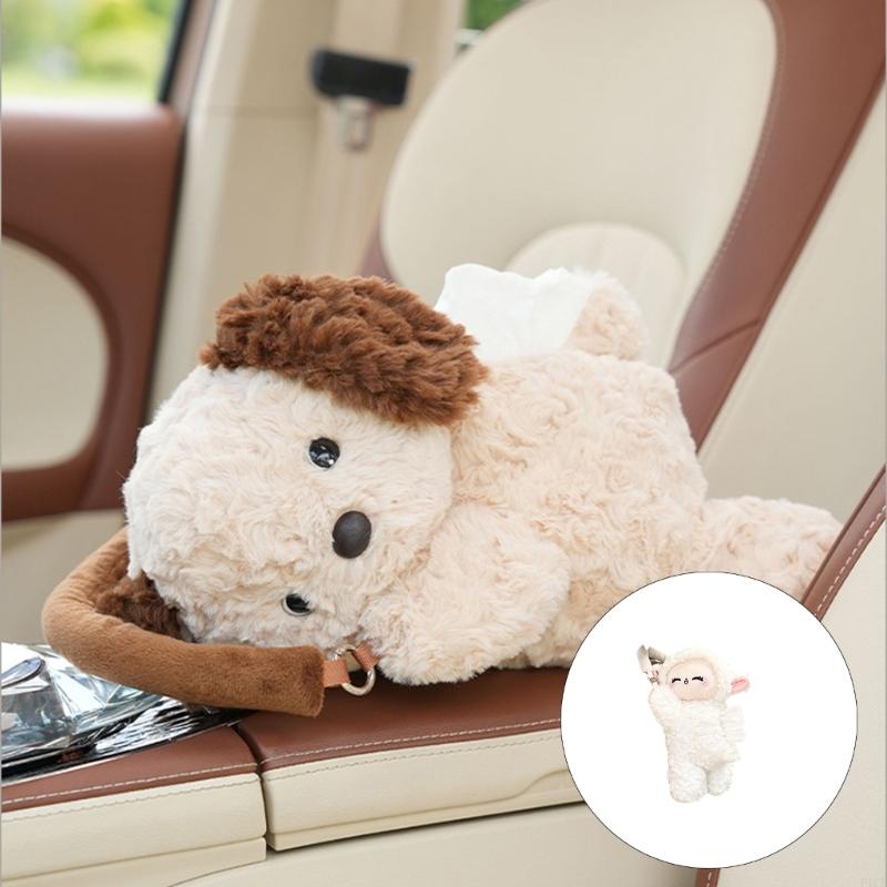 Pattern Tissue Paper - 2026 ใหม่รถ Headrest กล่องกระดาษทิชชูการ์ตูนตุ๊กตาสัตว์รูปแบบกระดาษ Tissue Dispenser