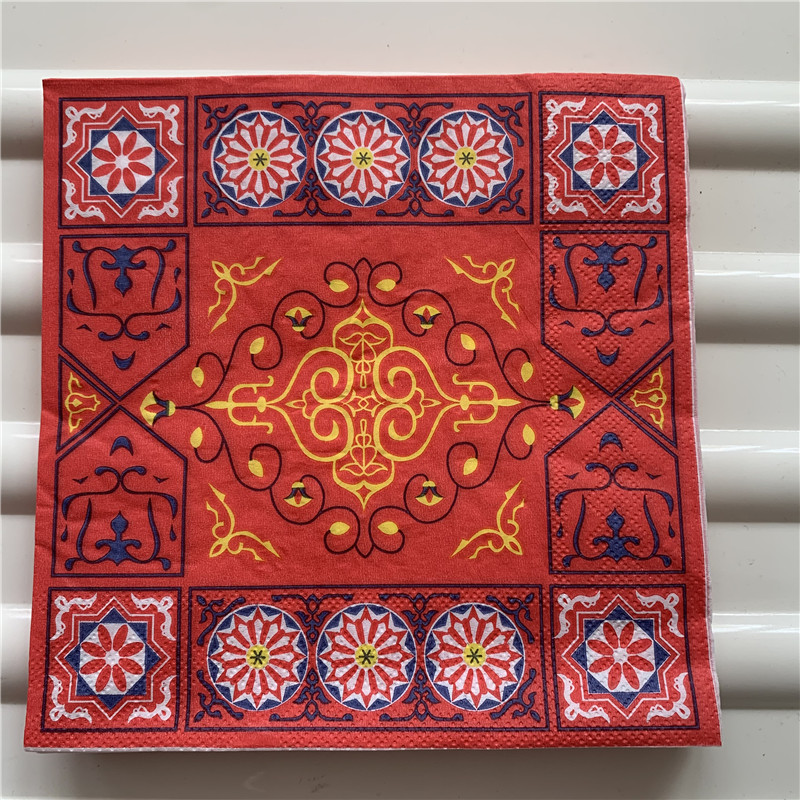 Decoupage กระดาษผ้ากันเปื้อนเน - Pattern Tissue Paper บทวิจารณ์และราคา