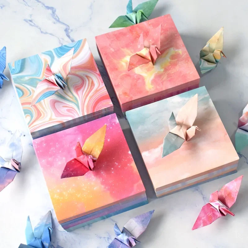400 PCS สีสัน Starry Sky Origa - Pattern Tissue Paper บทวิจารณ์และราคา
