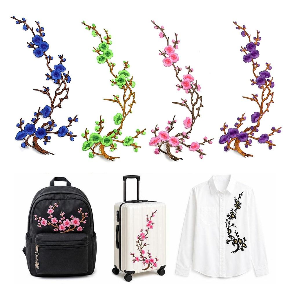 แผ่นปะลายดอกซากุระ DIY แบบรีดต - Textile For Sewing บทวิจารณ์และราคา