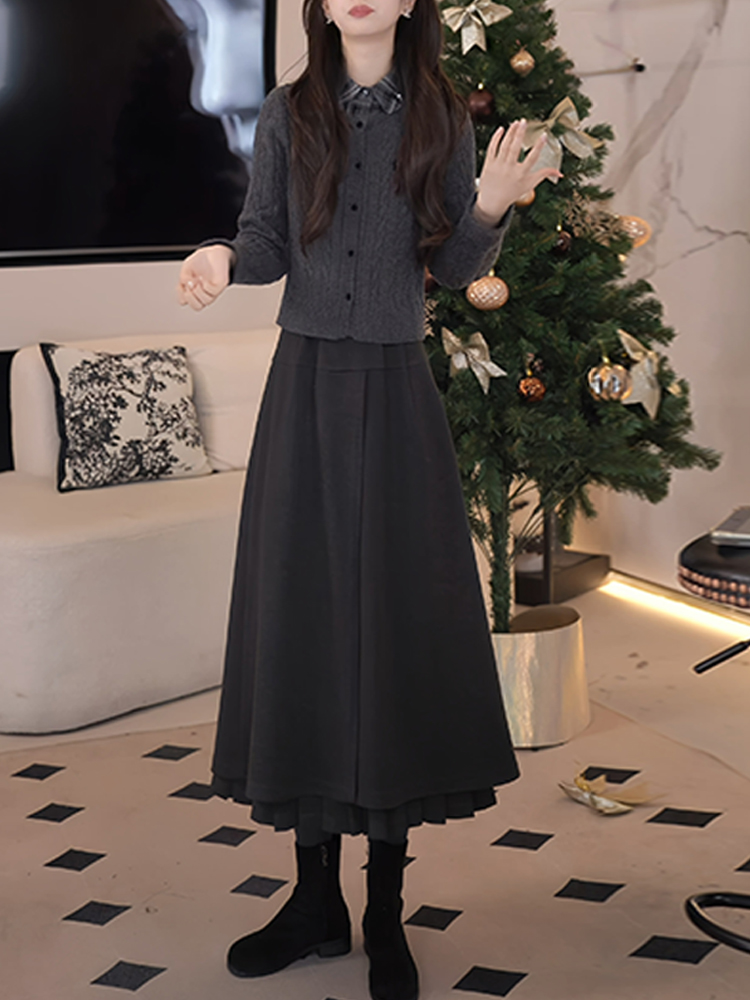 ชุดเซ็ตสองชิ้นแฟชั่นฤดูหนาวสำห - Fabric Weight Set บทวิจารณ์และราคา