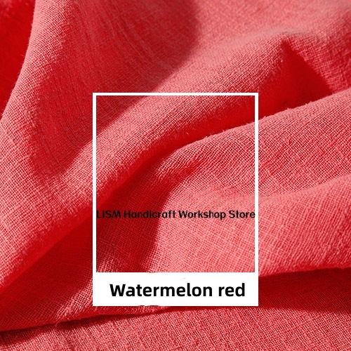 ผ้าลินินซักธรรมชาติหลากสี เนื้ - Textile For Sewing บทวิจารณ์และราคา