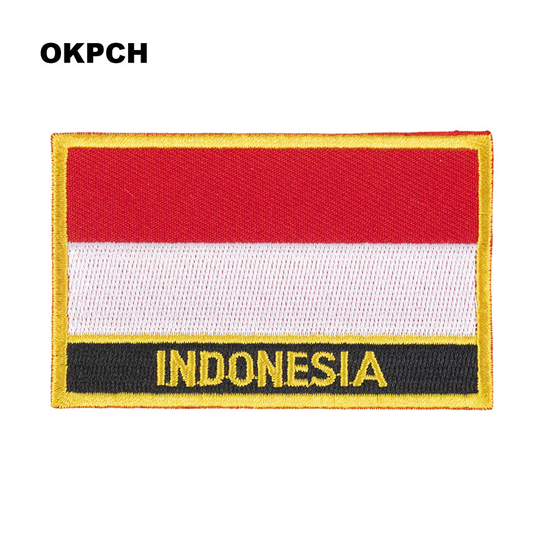 แพทช์เย็บปักถักร้อยธงอินโดนีเซ - Sewing Indonesia บทวิจารณ์และราคา