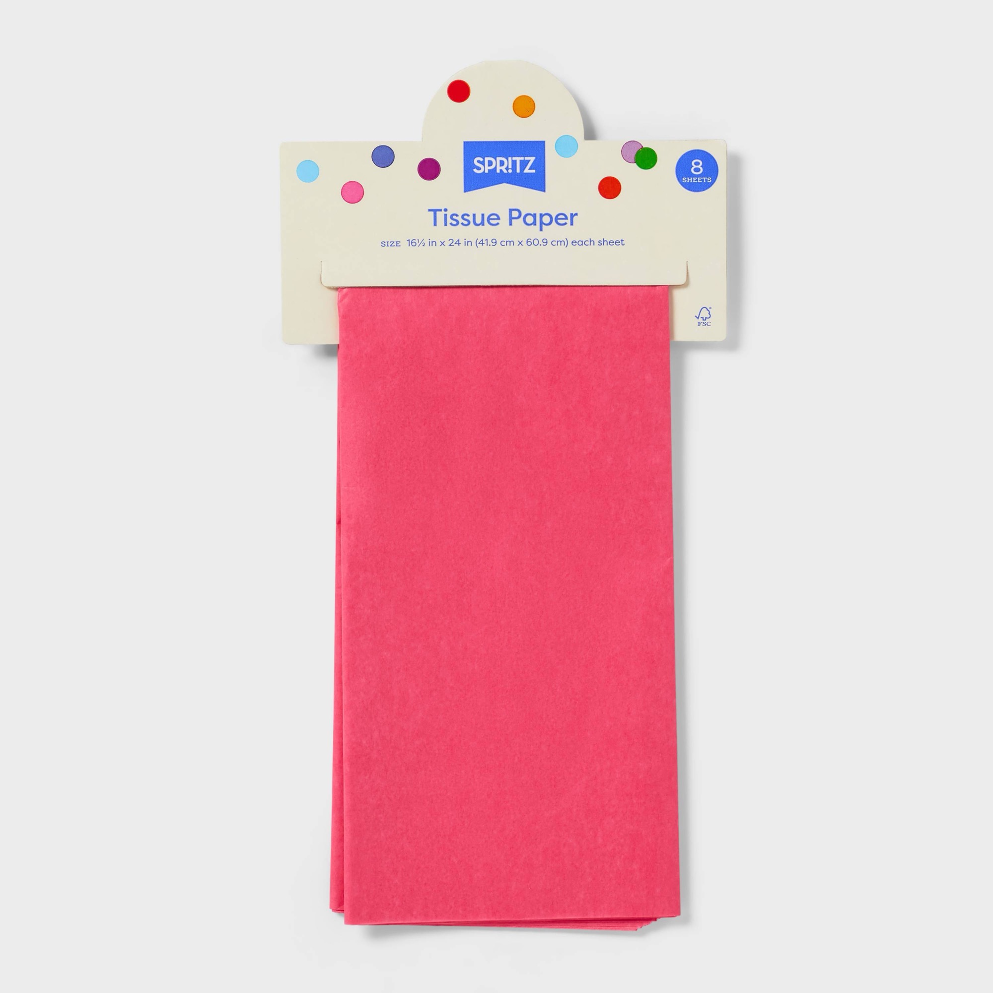 กระดาษทิชชูสีชมพูสด 16 แผ่น สำ - Pattern Tissue Paper บทวิจารณ์และราคา