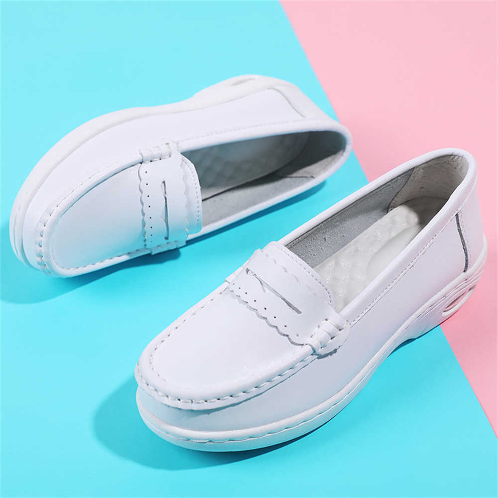 Chunky สีขาวส้นรองเท้า Oxford  - Sewing Industry บทวิจารณ์และราคา