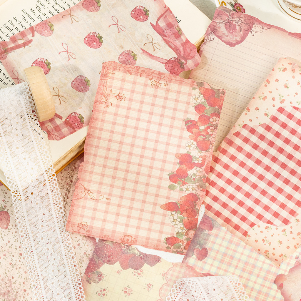 กระดาษสมุดภาพวินเทจ 30 แผ่น อุ - Pattern Tissue Paper บทวิจารณ์และราคา