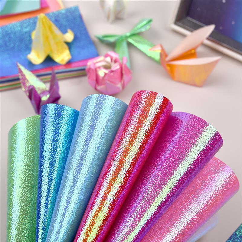 50pcs ระยิบระยับ Origami กระดา - Pattern Tissue Paper บทวิจารณ์และราคา