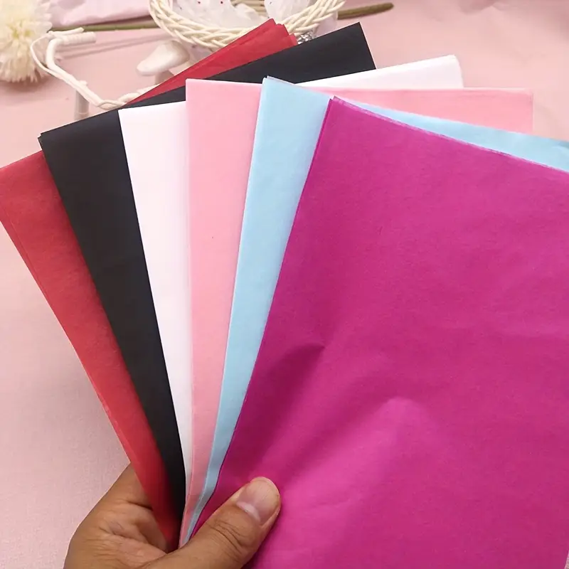 10 ชิ้น 50*66 เซนติเมตรสีกระดา - Pattern Tissue Paper บทวิจารณ์และราคา