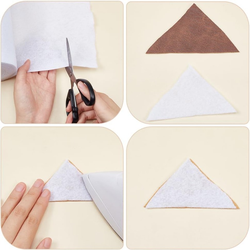 ขนแกะหลอมเหล็ก10หลาต่อประสาน11 - Interfacing Iron On บทวิจารณ์และราคา