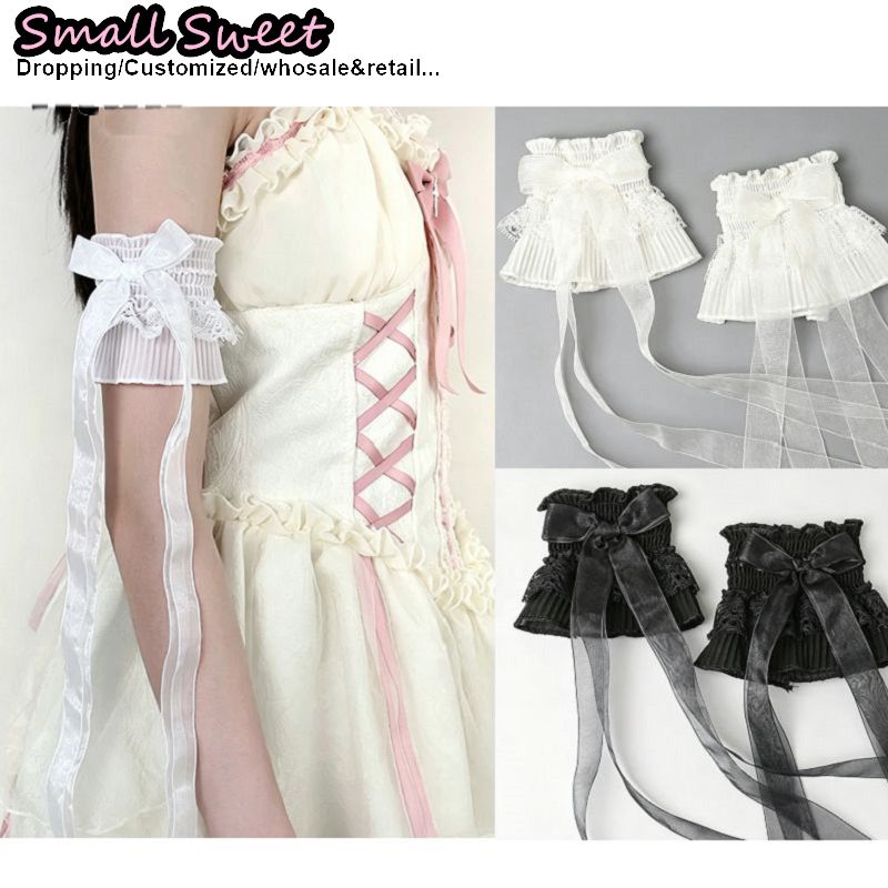 ปลอกแขนลูกไม้แต่งโบว์สไตล์ Y2K - Textile For Sewing บทวิจารณ์และราคา